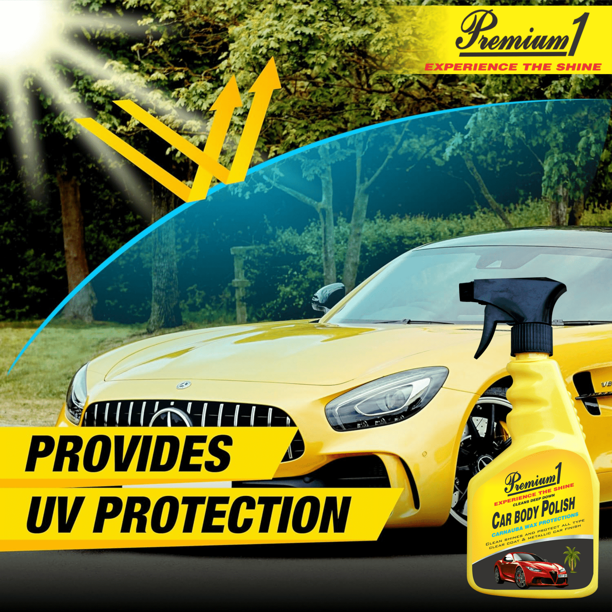 Car Body Polish (500ml) - Premium1