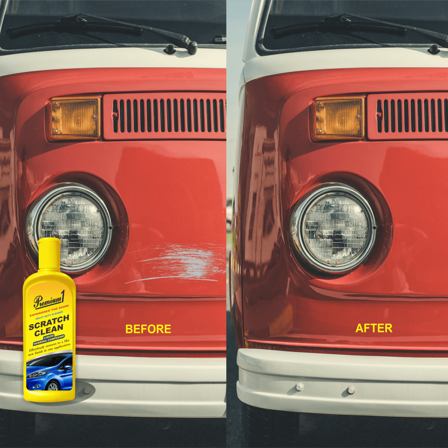 Protectant(150ml)+Body wax(150ml)+ Carpet & upholstery(500ml)+Dry wash(500ml)+ Wiper fluid(60ml)+ Scratch Remover(200ml) - Premium1