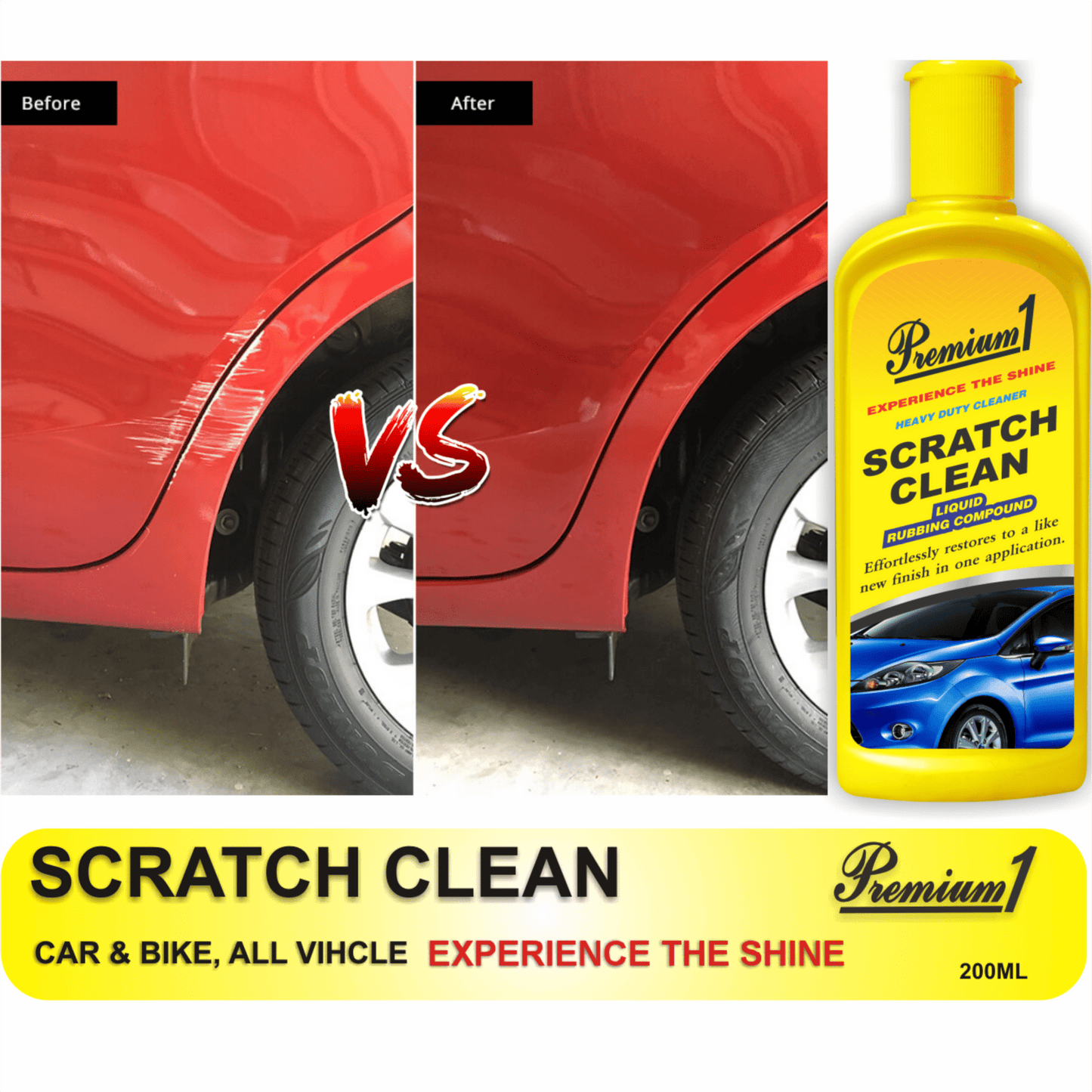 Scratch clean(200ml) - Pack of 2 - Premium1