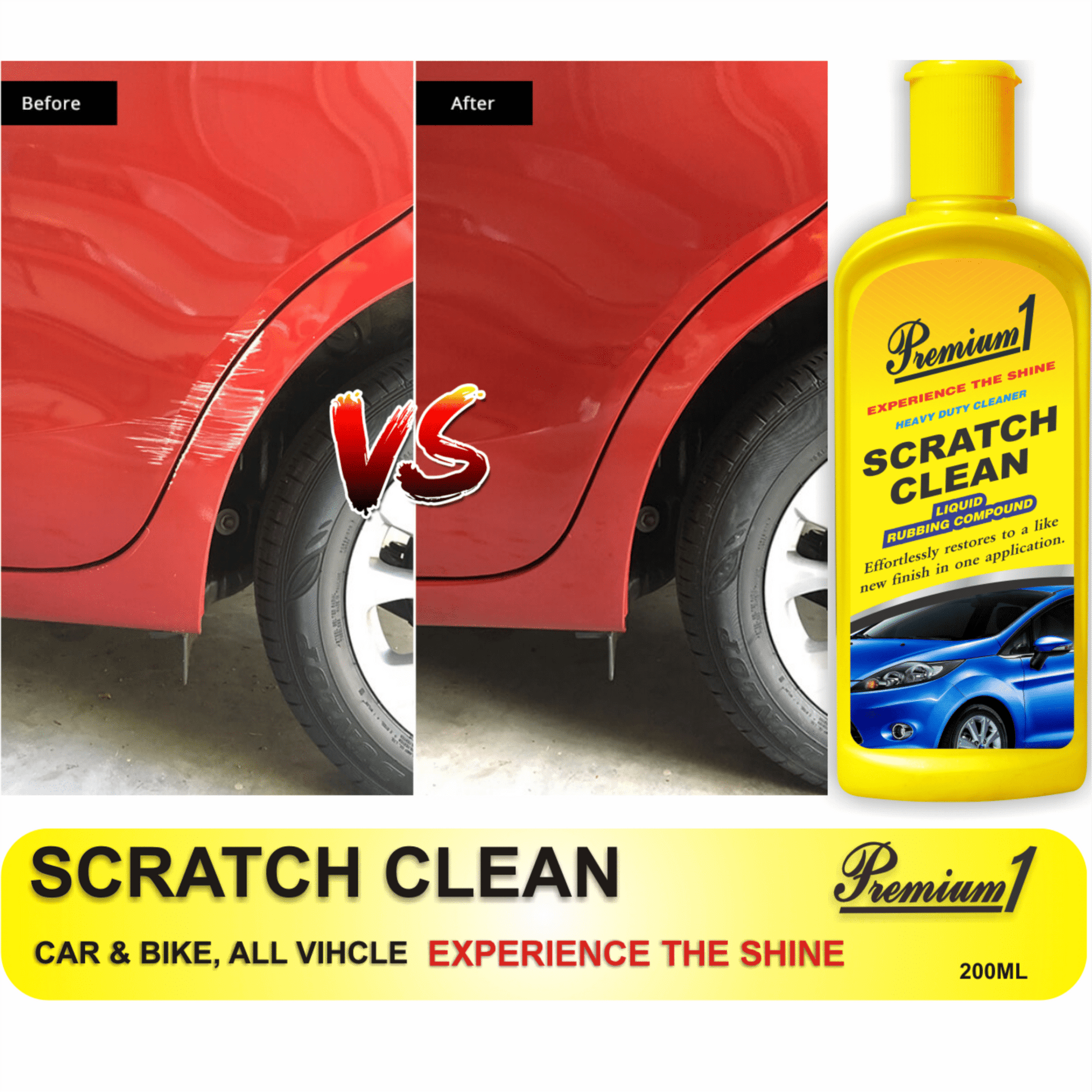 Scratch clean(200ml) - Pack of 2 - Premium1