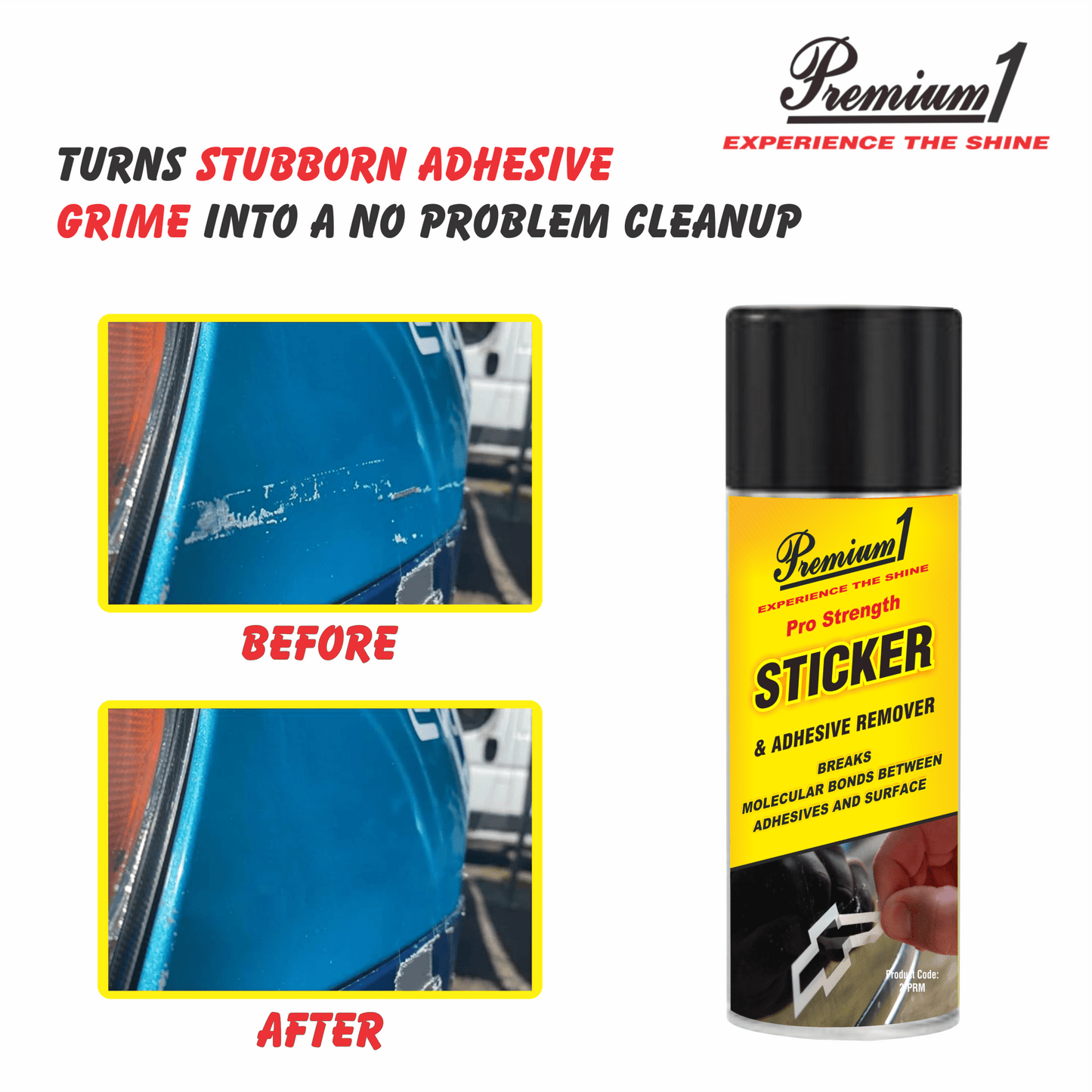 Sticker & Adhesive Remover (500 ml) - Premium1