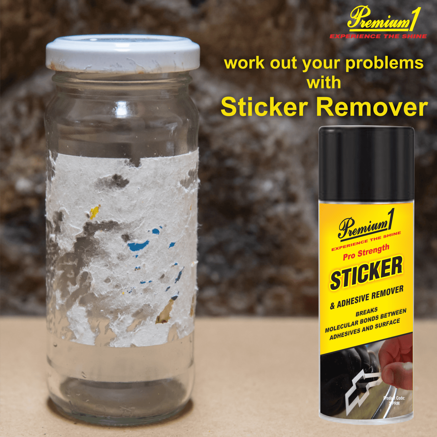 Sticker & Adhesive Remover (500 ml) - Premium1