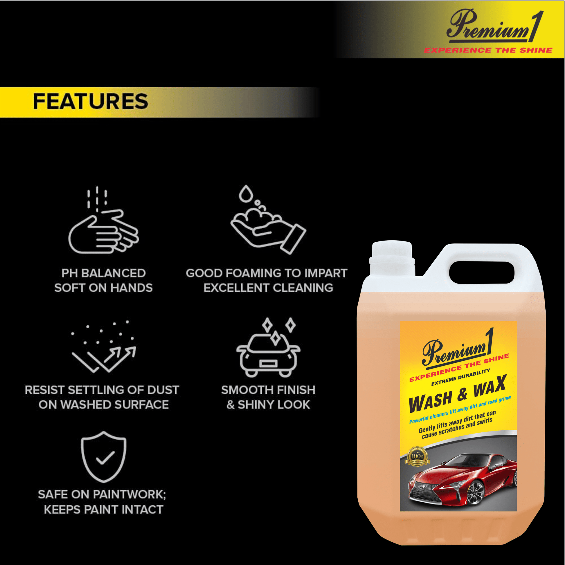 Wash & Wax (5L) - Premium1