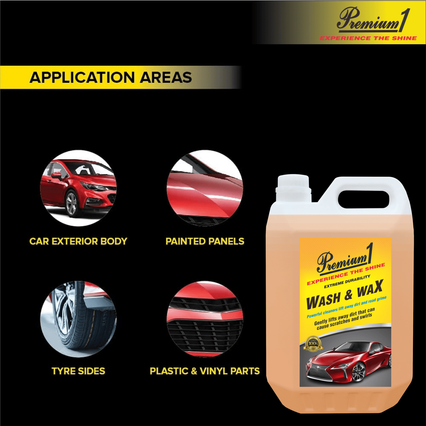Wash & Wax (5L) - Premium1