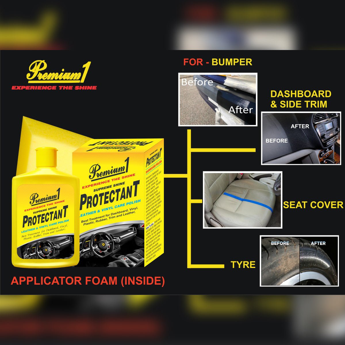 Carpet & upholstery + Protectant(150ml) - Premium1