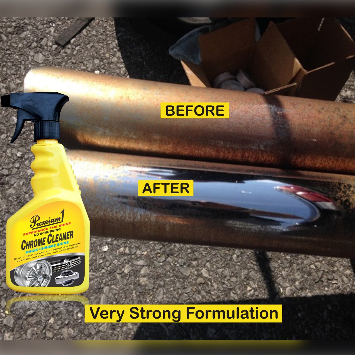 Chrome polish(500ml) - Premium1