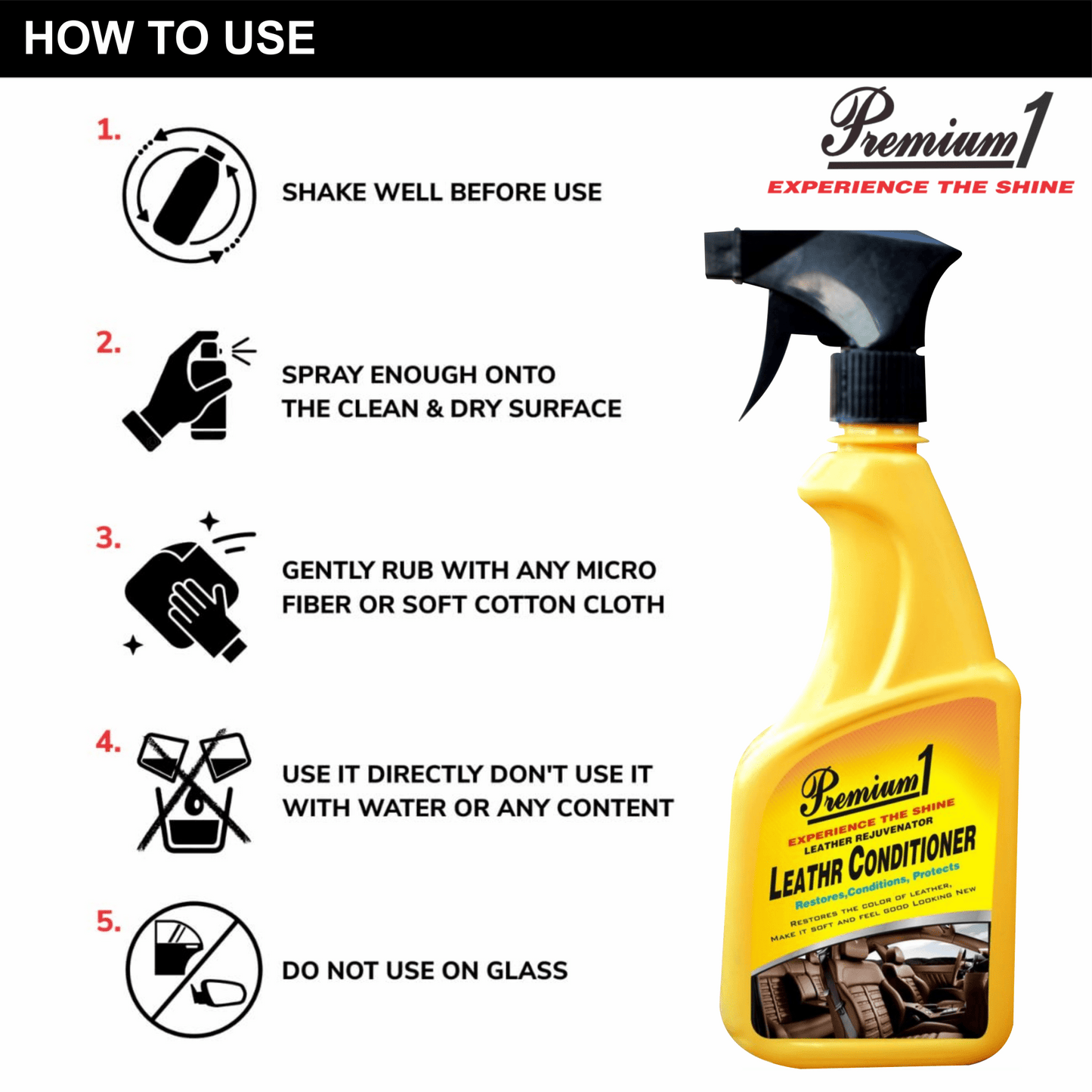 Leather Conditioner (500 ml) - Premium1