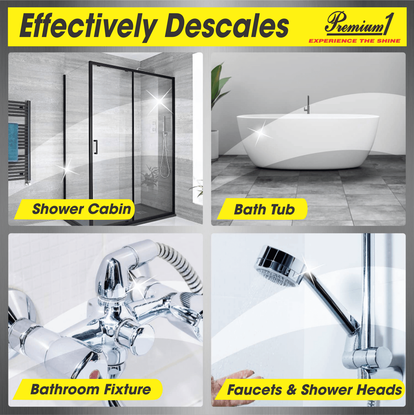 Tap & Shower Cleaner (250 ml) - Premium1