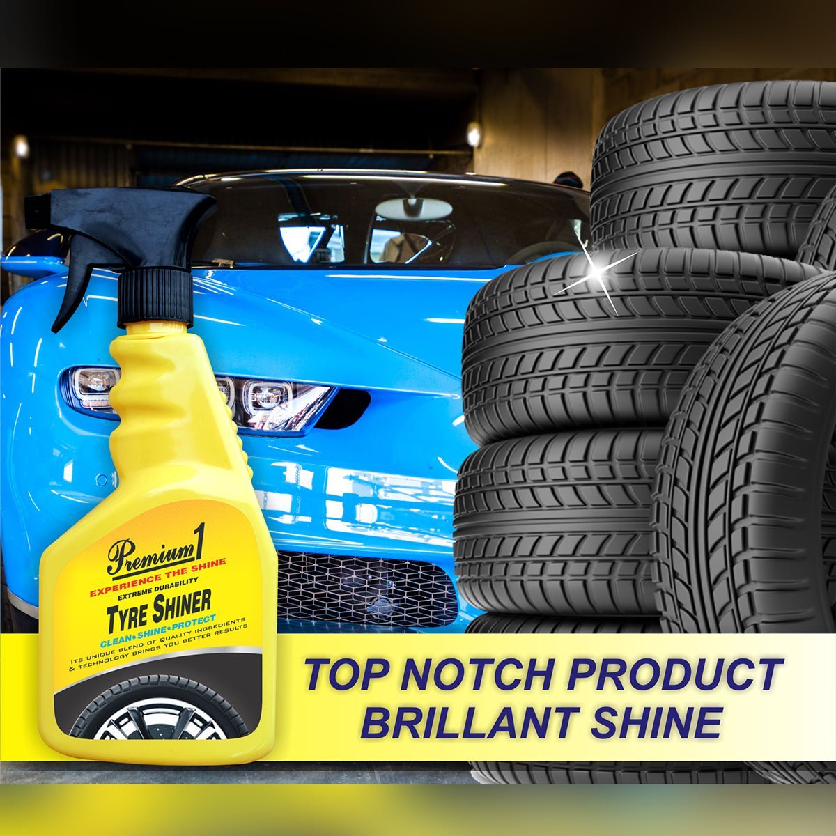 Tyre Shiner (500 ml) - Premium1