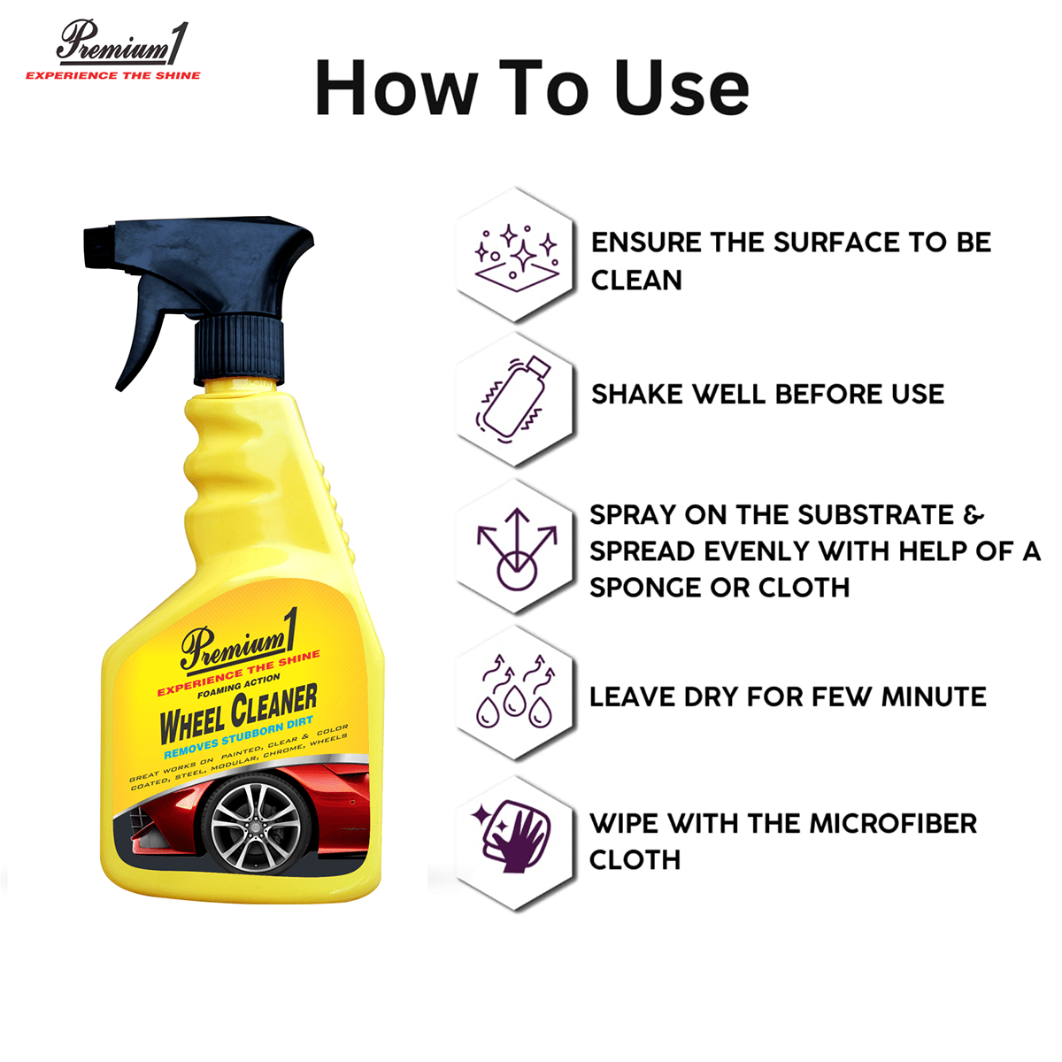 Wheel Cleaner (500 ml) - Premium1