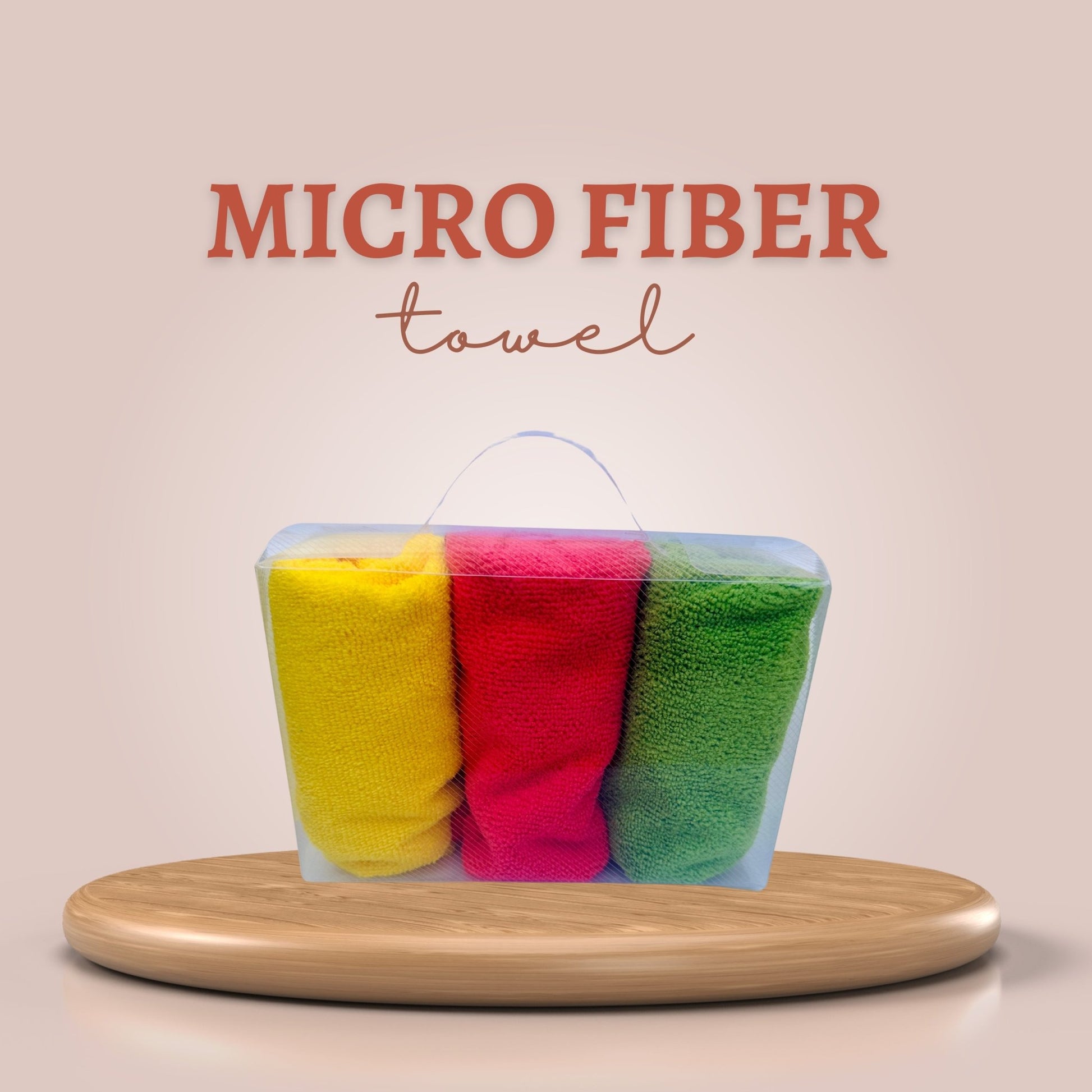 Micro Fiber Towel (Pack of 3) - Premium1