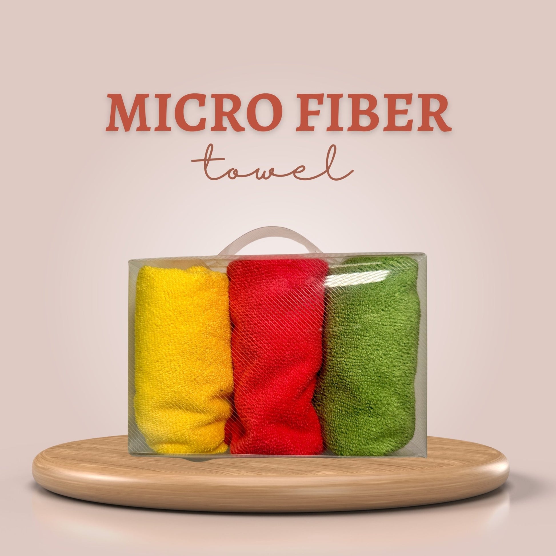 Micro Fiber Towel (Pack of 3) - Premium1