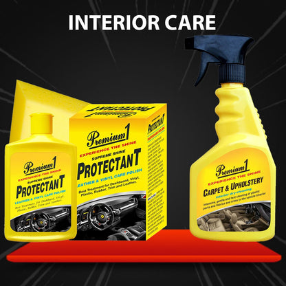 Carpet & upholstery(500ml) + protectant(150ml) - Premium1